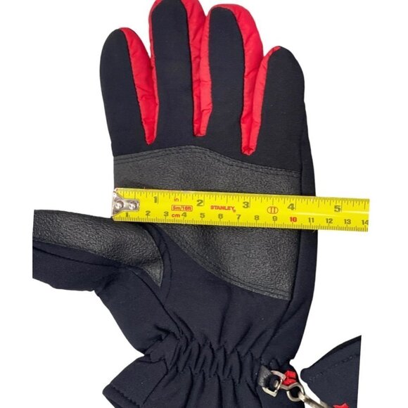 ATLANTA HAWKS Men's Black Red Gloves Small/Medium Winter Gear‎ Thinsulate Logo - Picture 10 of 15